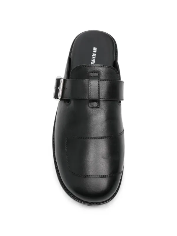 Ann Demeulemeester buckle-strap Sandals | Black | FARFETCH