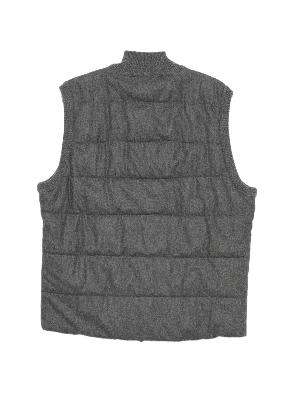 Gran Sasso Wollen bodywarmer met rits Grijs