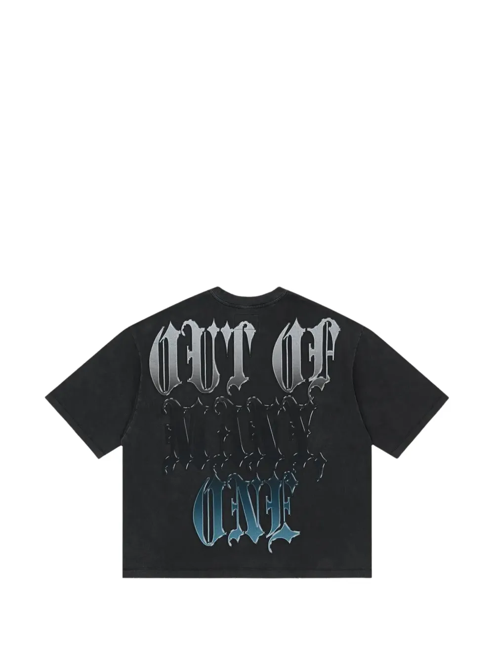 GODSPEED Derby T-shirt met grafische print Zwart