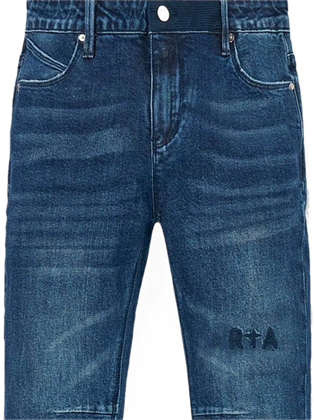  Rta Vaqueros Clayton Con Logo Bordado - Azul 