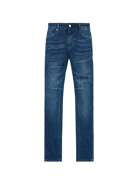RTA Clayton logo-embroidered jeans