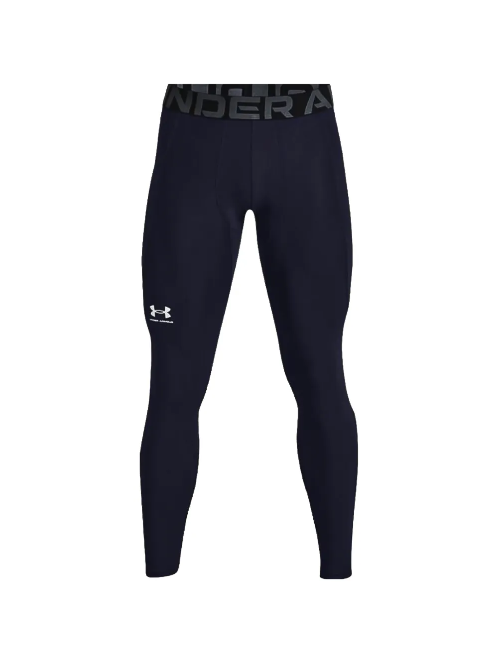 Under Armour HeatGear logo-print leggings - Blau