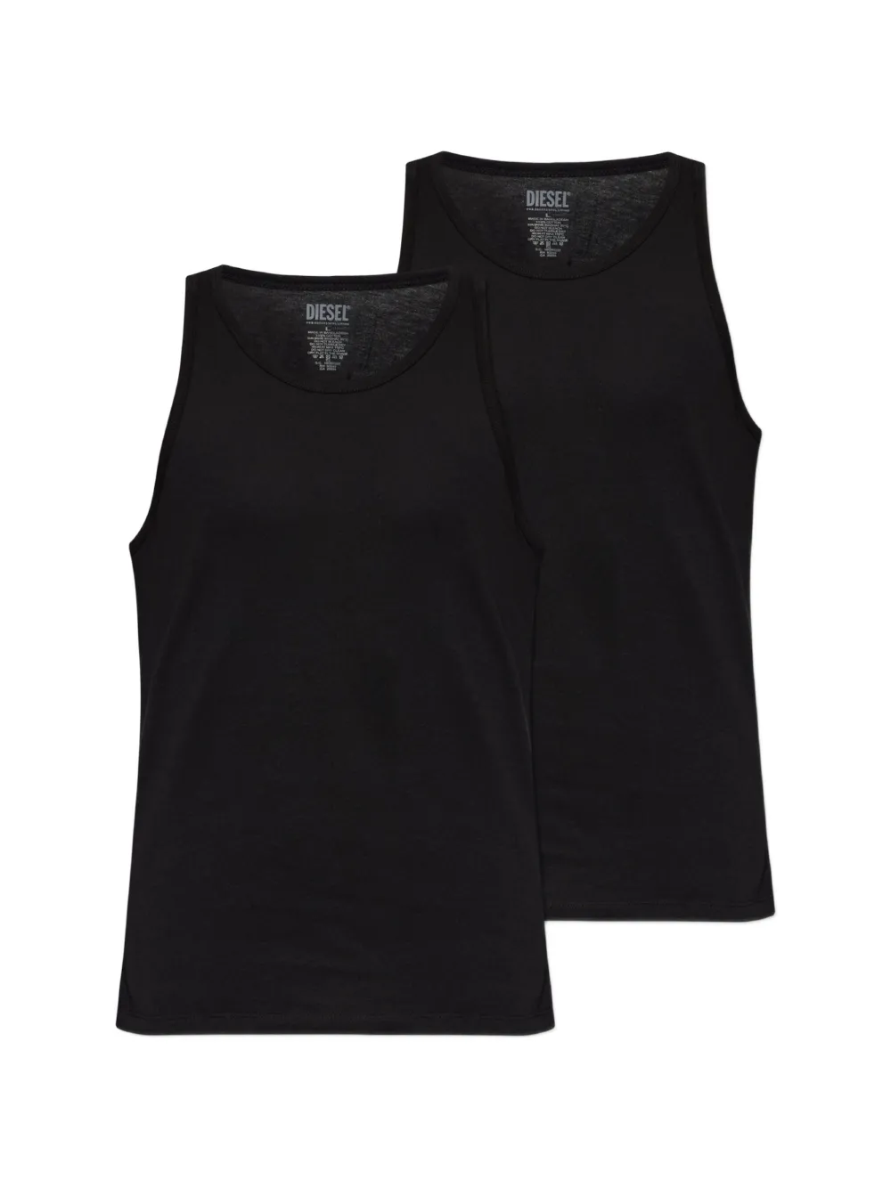 Diesel Set di 2 canotte Walty-D-Core - Nero
