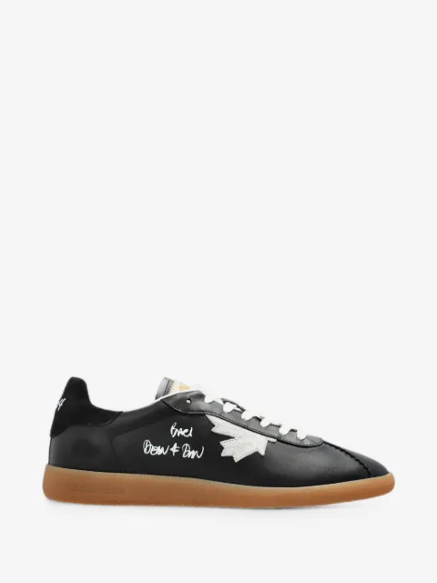 DSQUARED2 tenis con hoja de maple