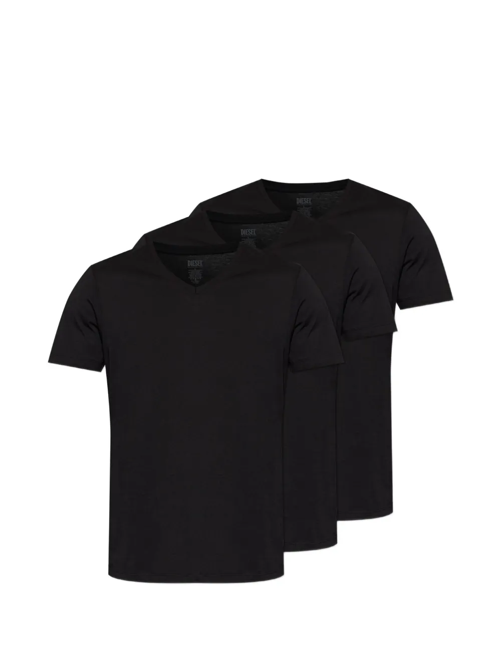 Diesel Michael-D-Core V-neck T-shirt (set of three) - Black