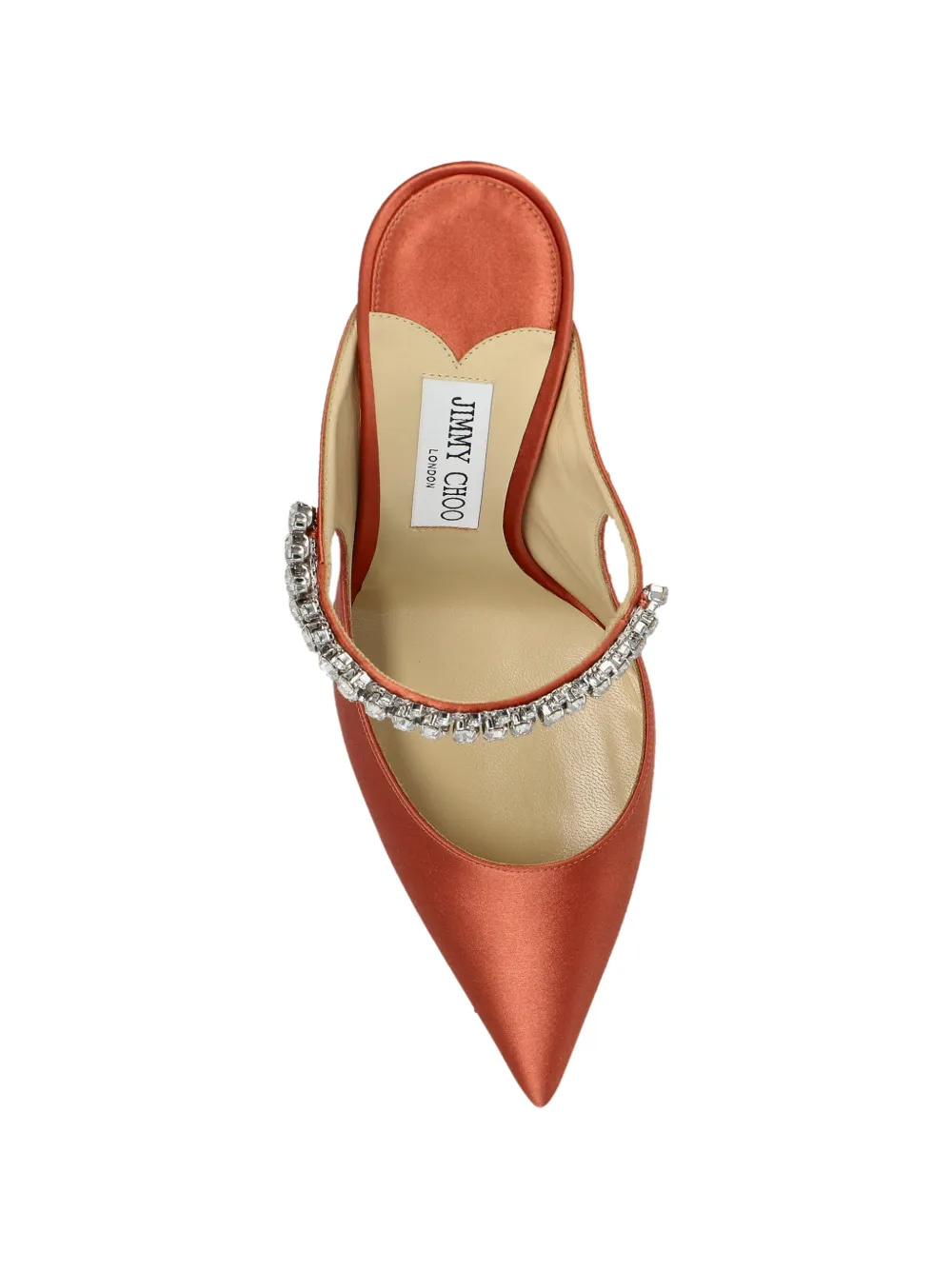 Jimmy Choo Bing 100 mules Oranje