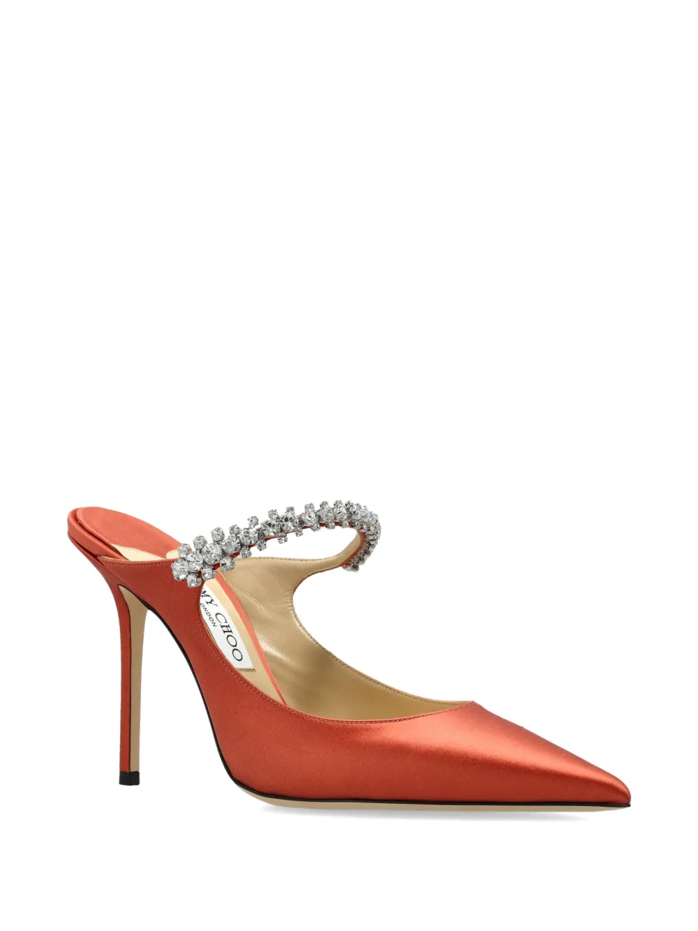 Jimmy Choo Bing 100 mules Oranje