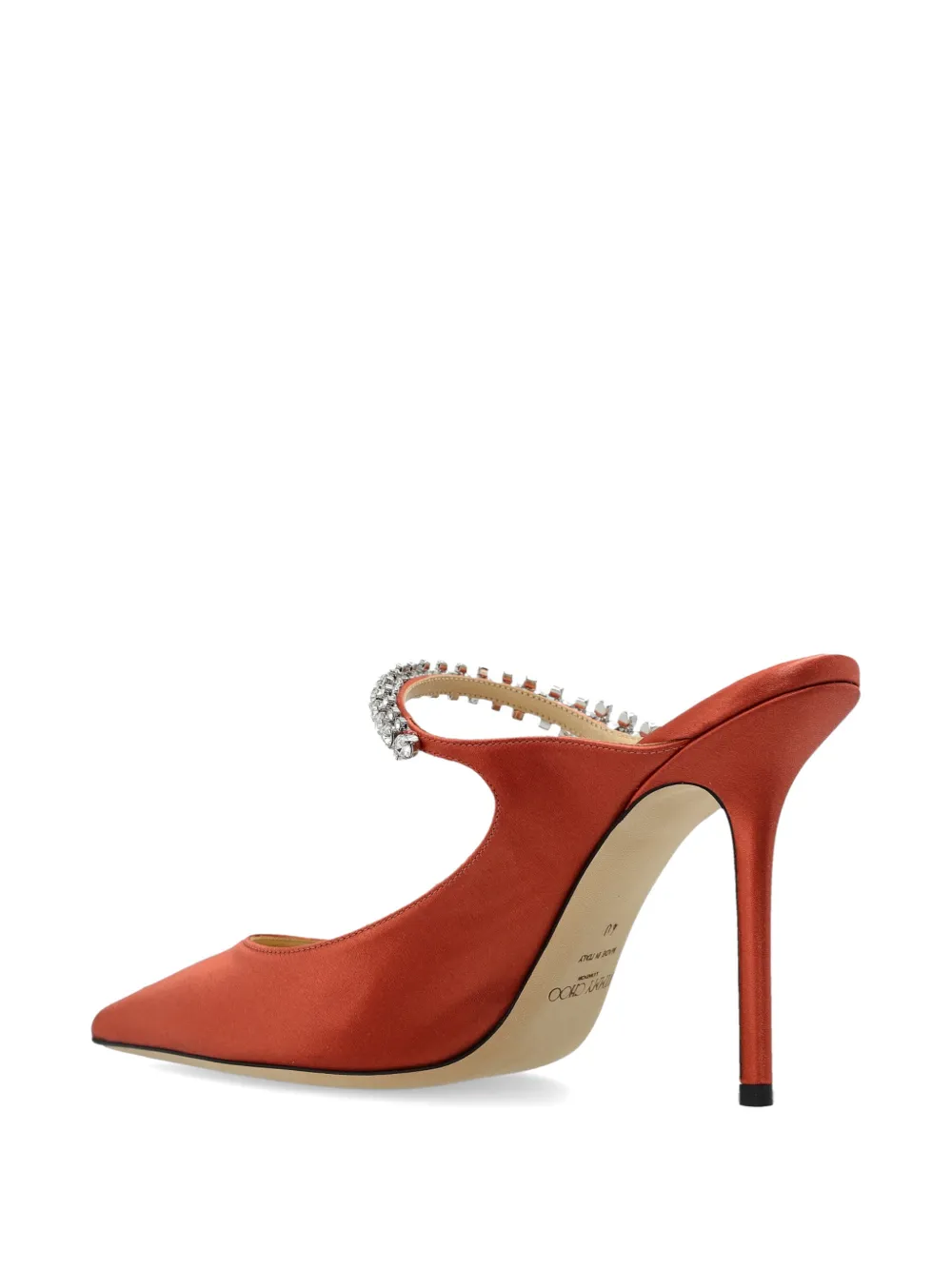 Jimmy Choo Bing 100 mules Oranje