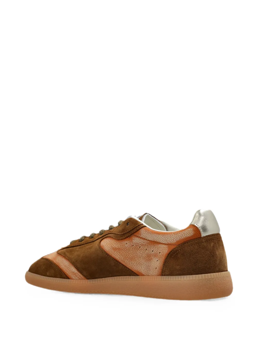 DSQUARED2 logo-plaque panelled sneakers Bruin