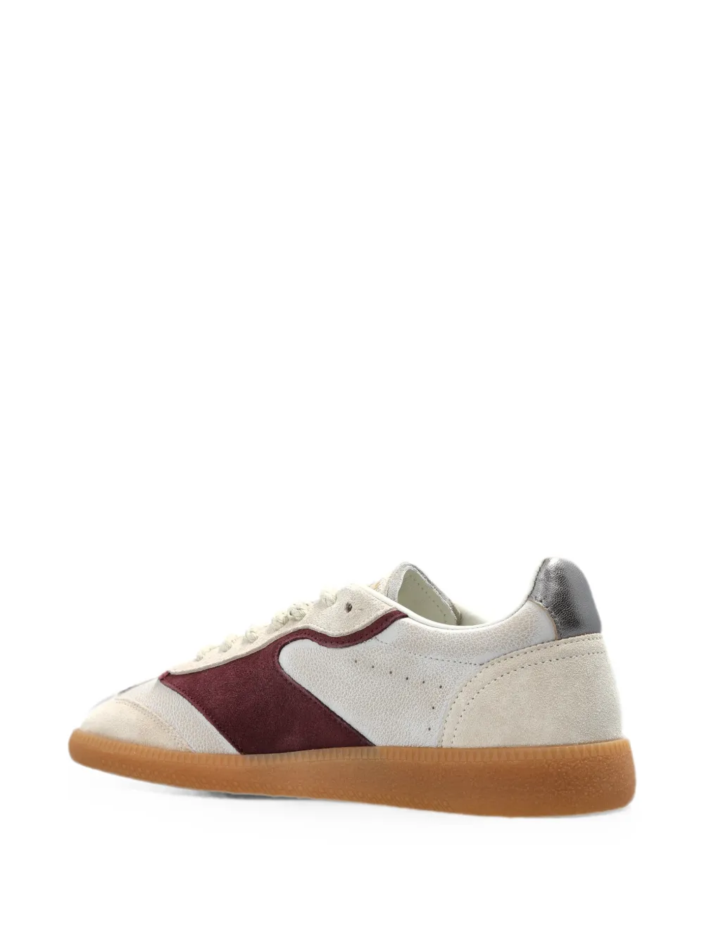 DSQUARED2 logo-plaque panelled sneakers Beige