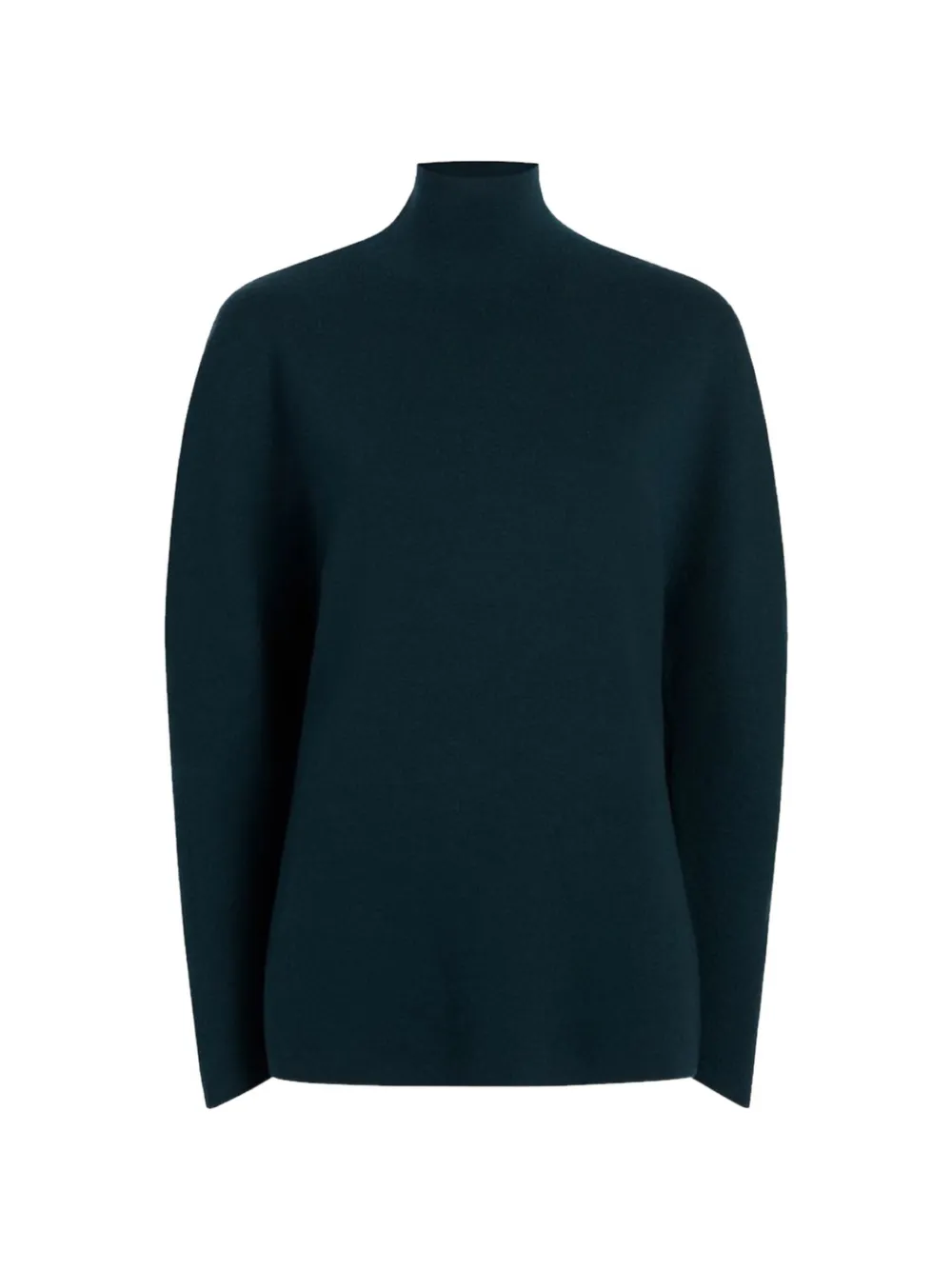 Another Tomorrow dolman-sleeve funnel-neck sweater - Verde