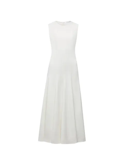 Another Tomorrow vestido midi acampanada con paneles