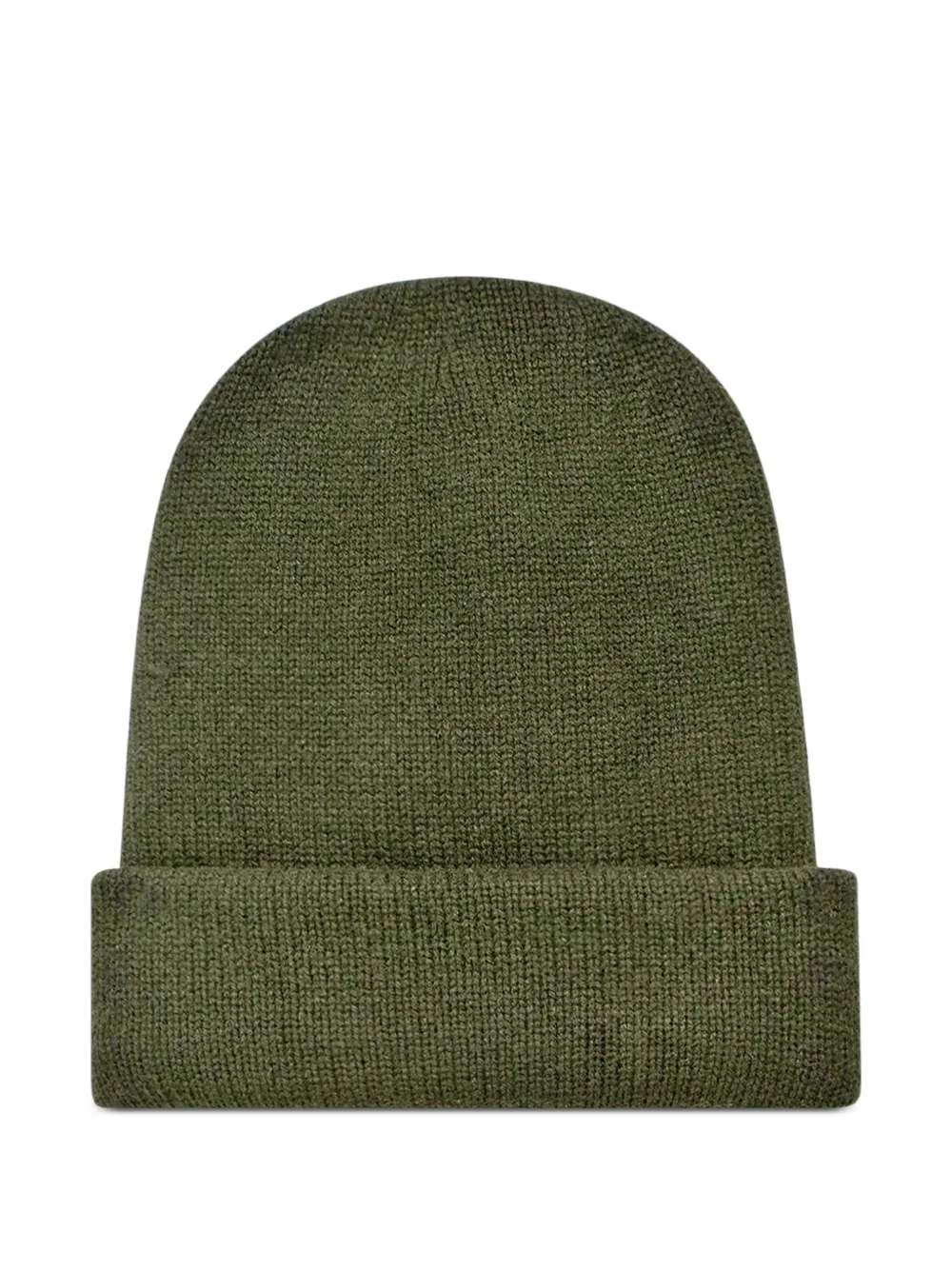 Another Tomorrow recycled cashmere beanie hat - Verde