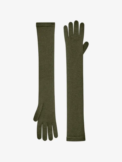 Another Tomorrow long-length cashmere gloves