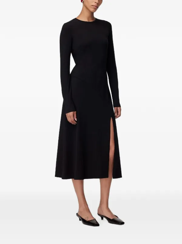 another tomorrow black dress Cutout Circle Dress