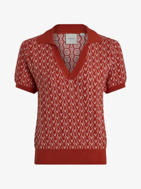 Varley polo Ezrella con motivo geométrico
