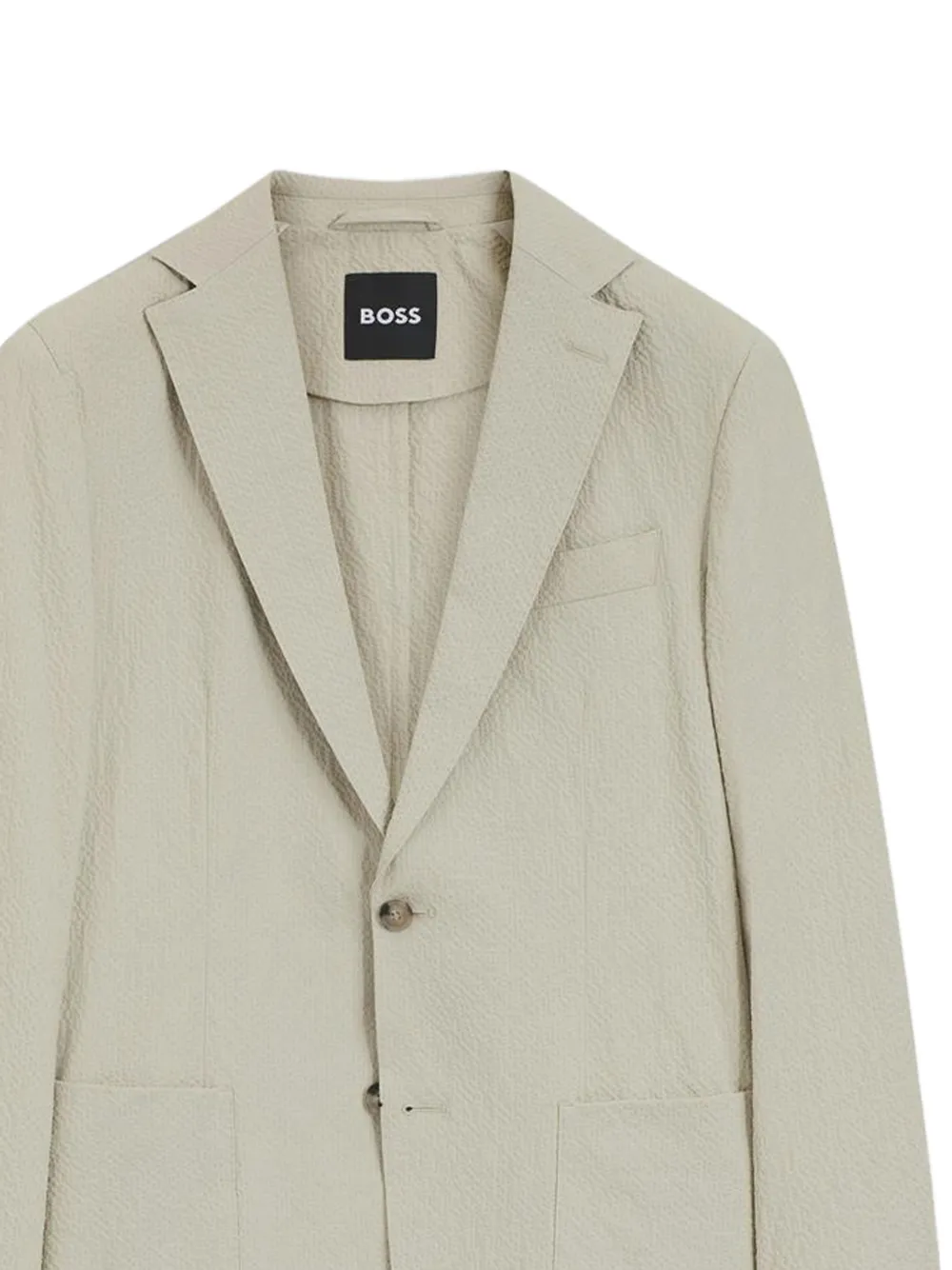  Boss Blazer Con Botones - Neutro 
