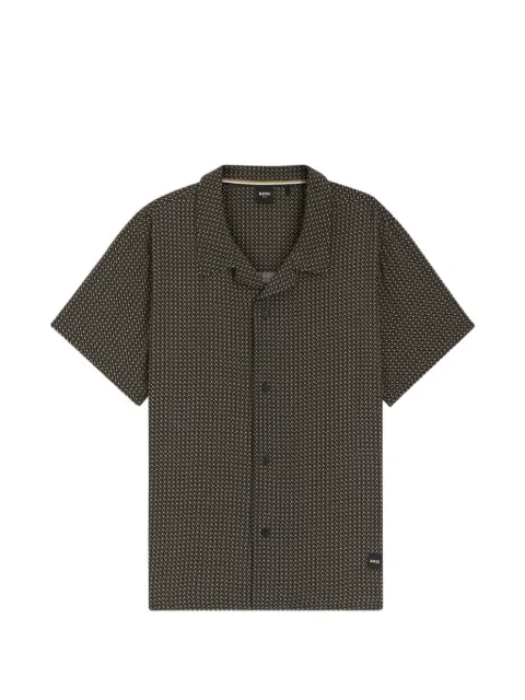 BOSS Hemd mit geometrischem Print