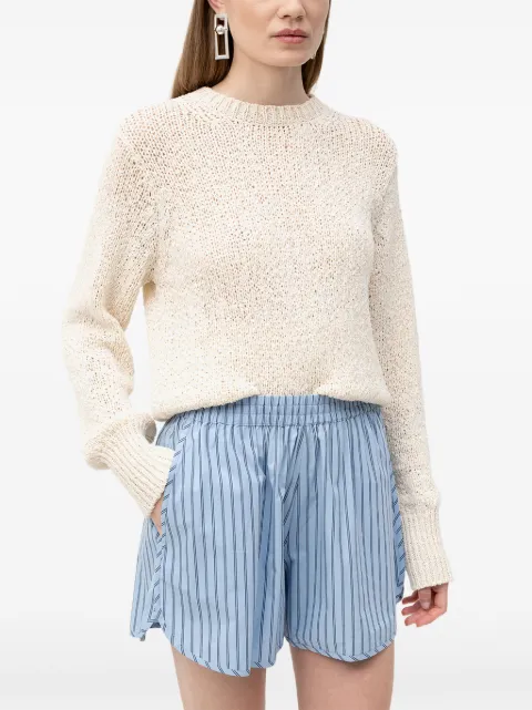 BOSS shorts a rayas verticales