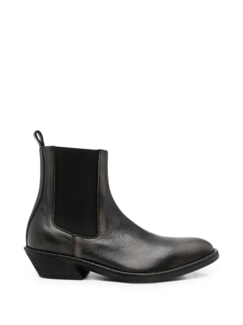 Ann Demeulemeester Caru faded-effect chelsea boots