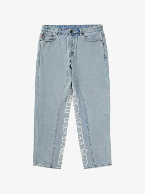 ICECREAM Diner Vanilla logo-print jeans