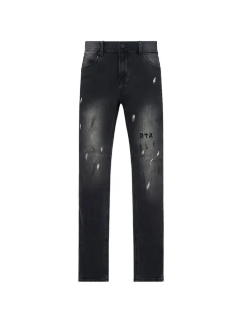 RTA Bryant paint-splatter jeans
