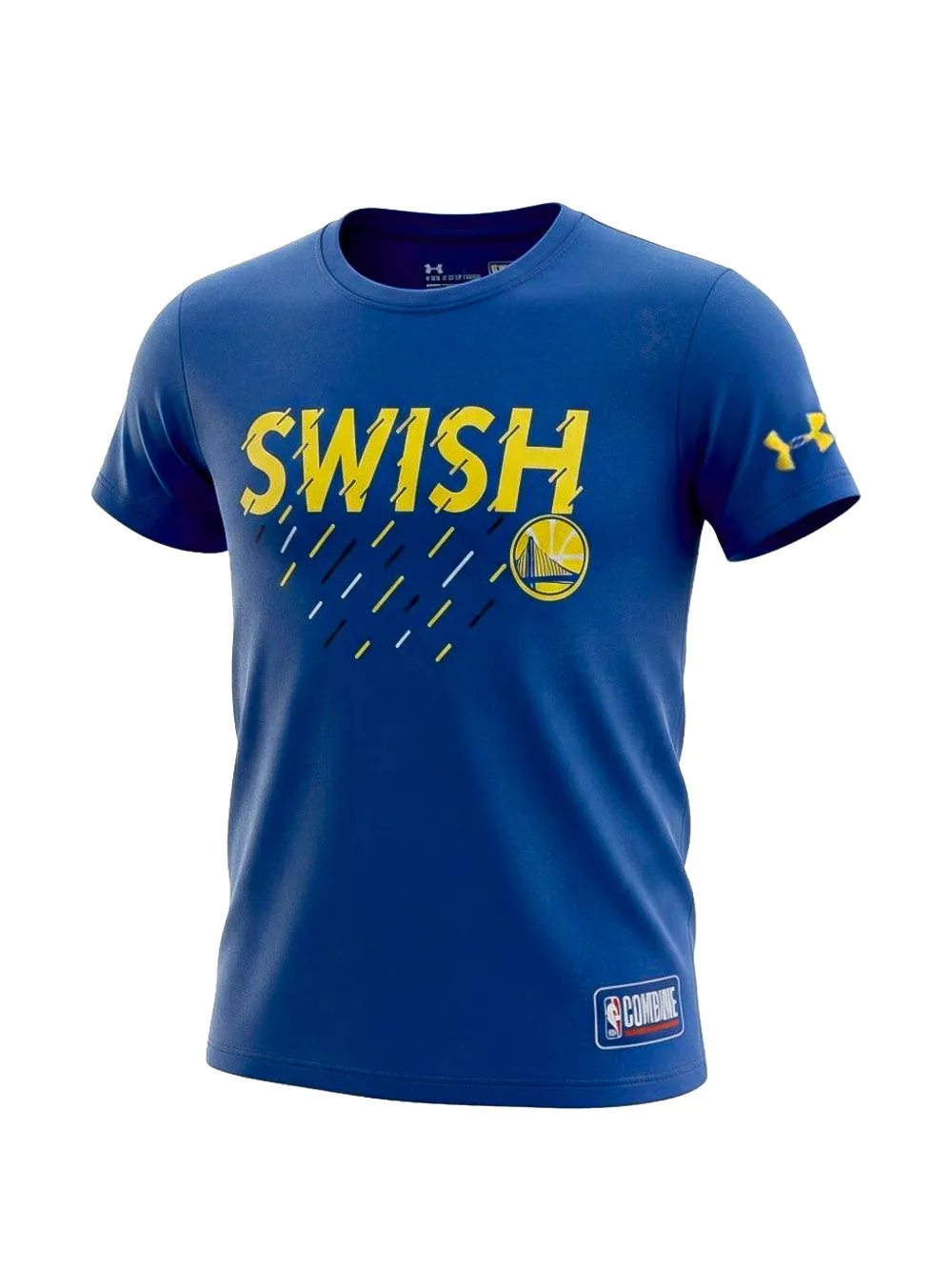 Under Armour Golden State Warriors HeatGear T-shirt - Blu