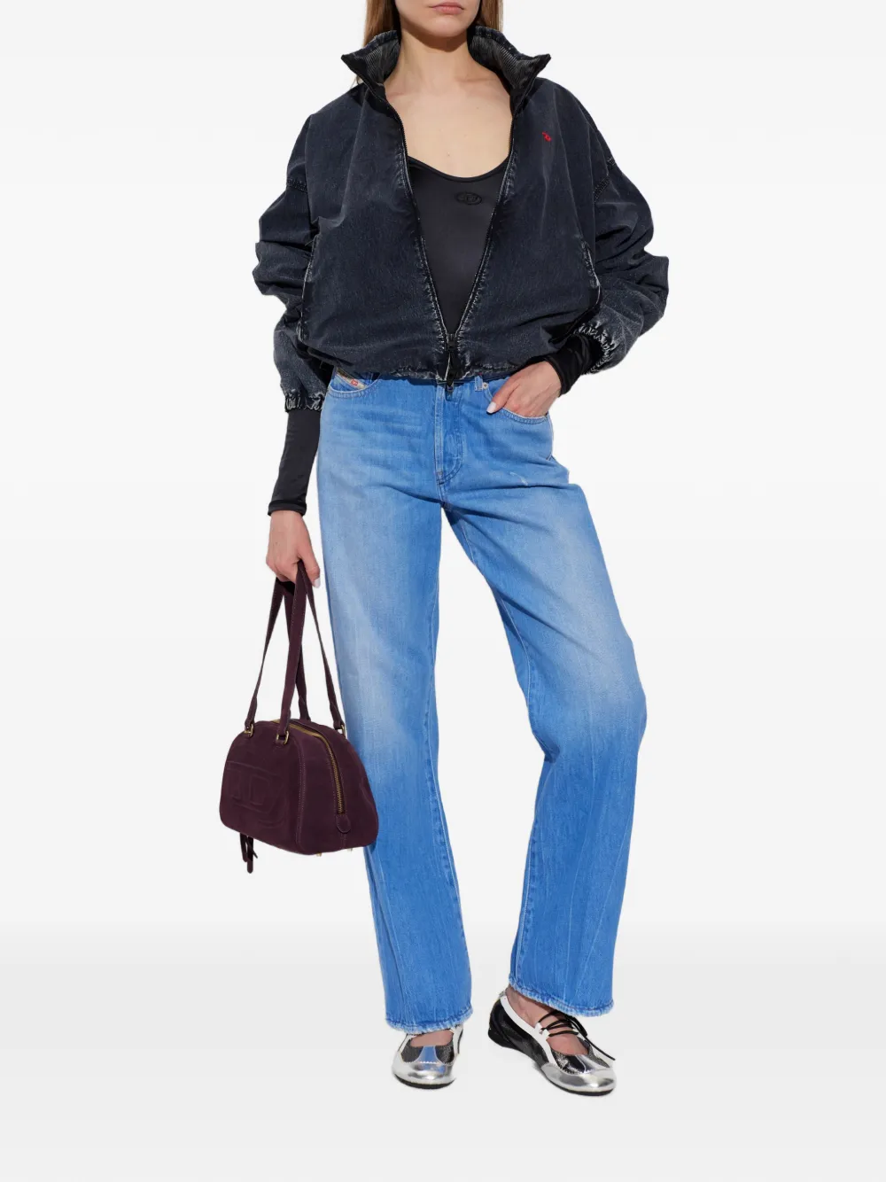 Diesel 1971 D-SENT straight jeans Blauw