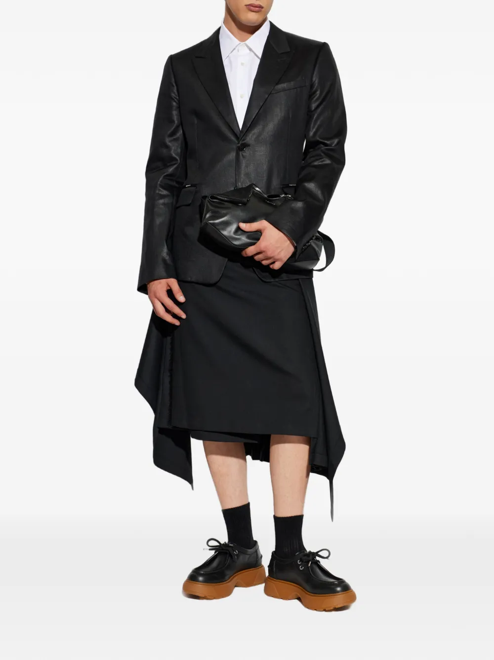Alexander McQueen Overhemd met logo-afwerking Wit