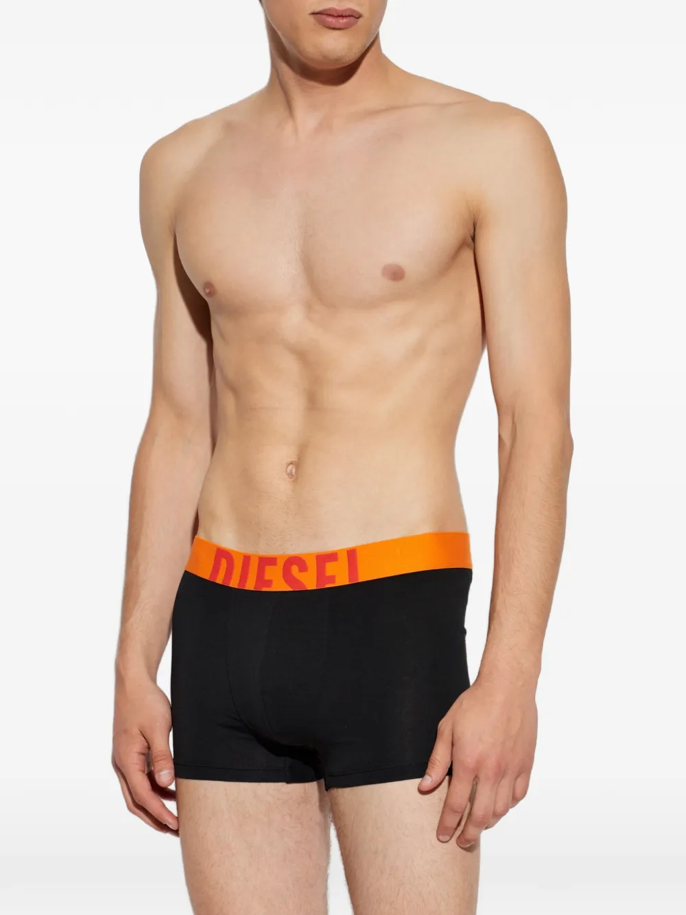 Diesel Drie Damien-D-Pop boxershorts met logoband Blauw