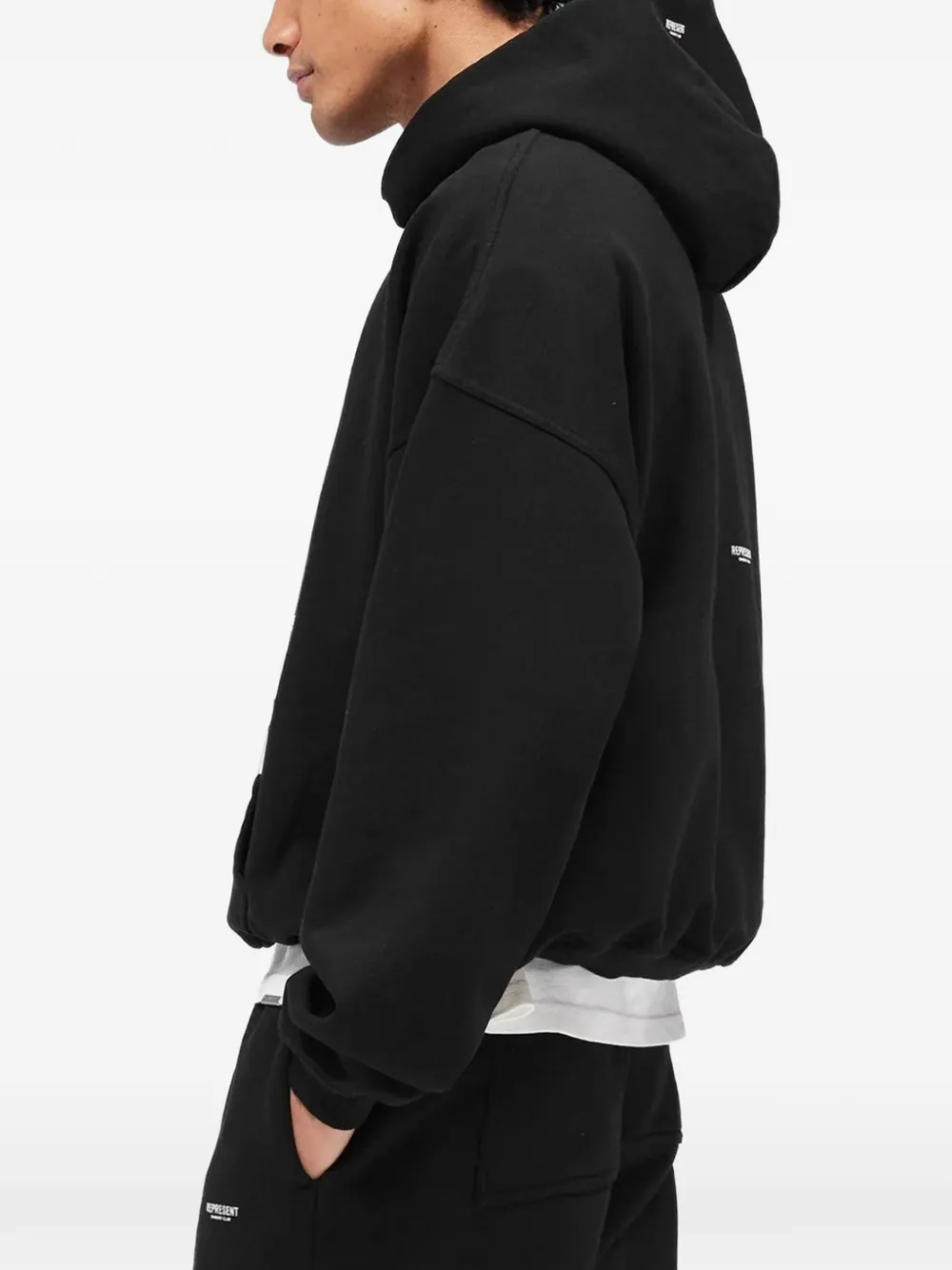 Represent Owners Club hoodie met logo-print Zwart