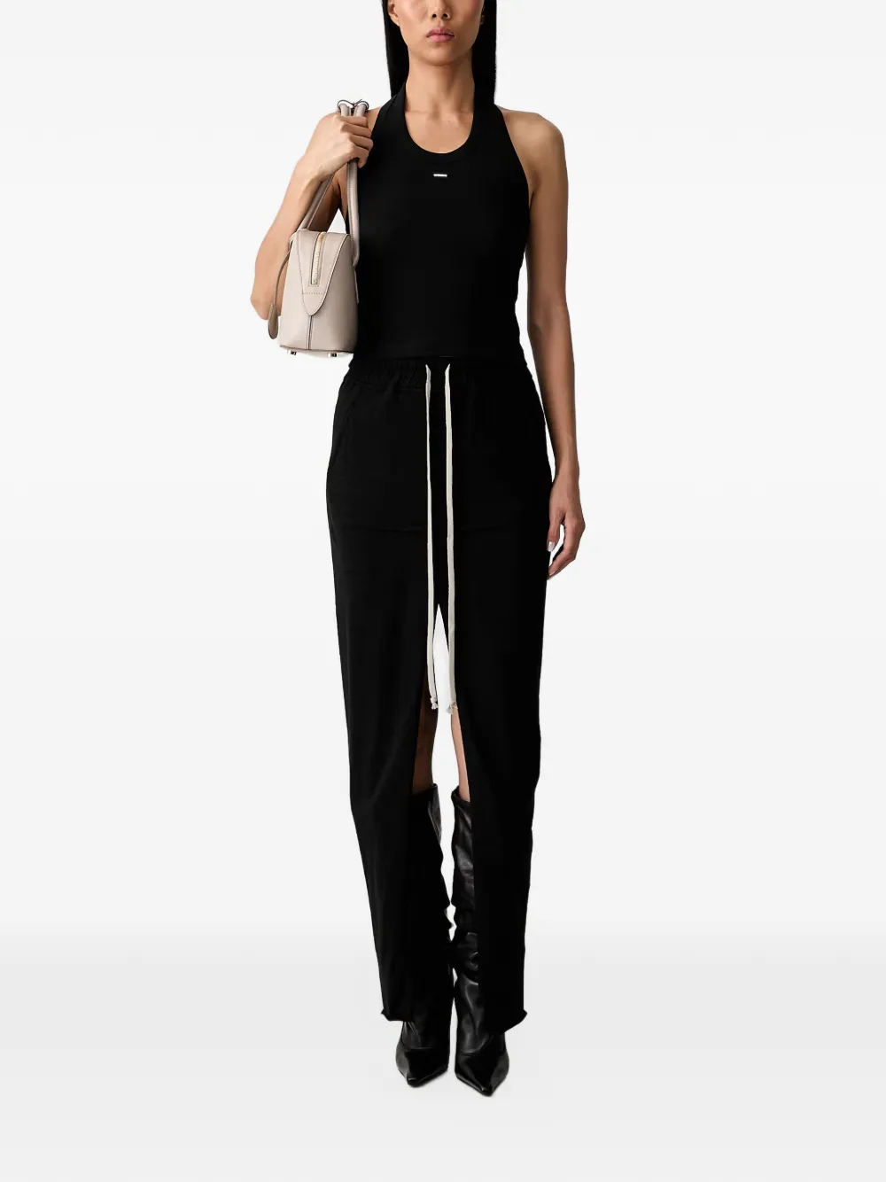 VETEMENTS Tanktop met halternek Zwart