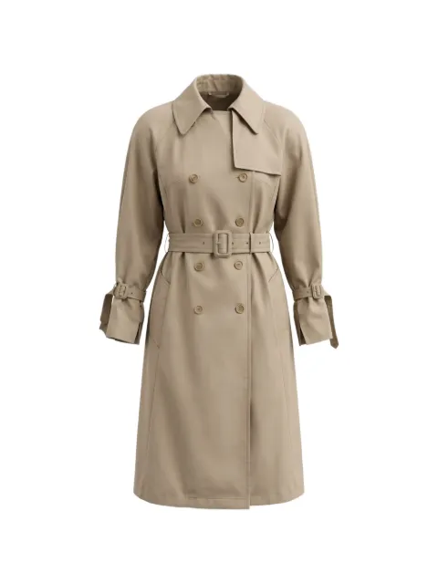 VETEMENTS gabardina con cinturón