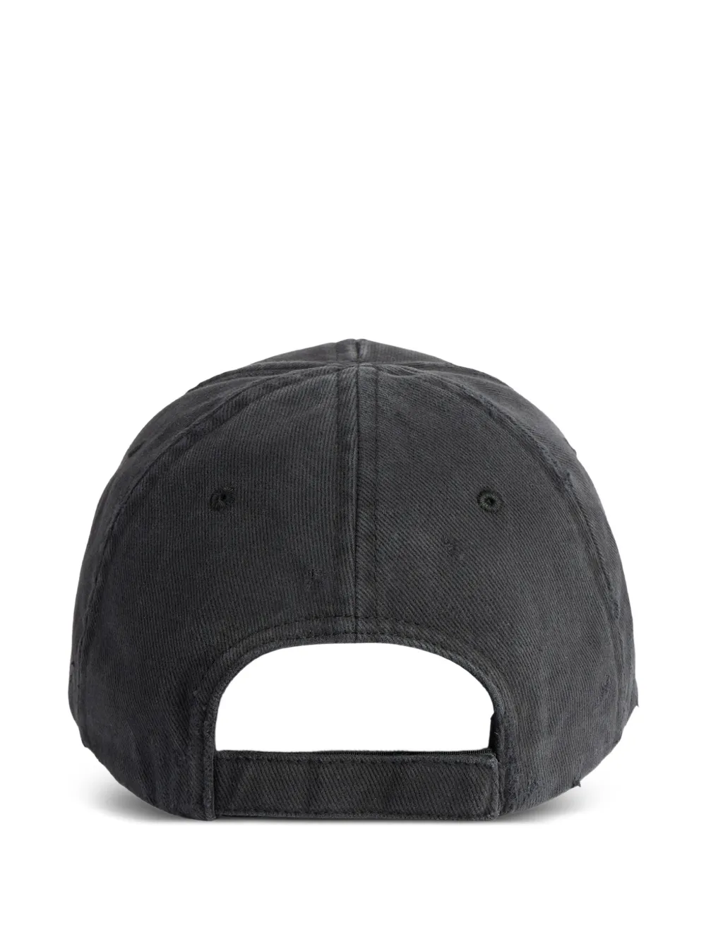 Balenciaga Honkbalpet met logopatch Grijs