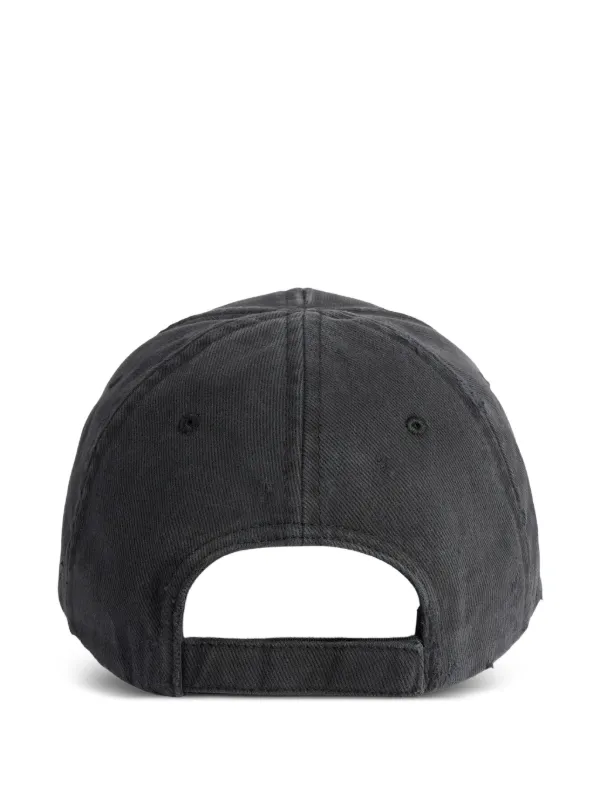 Balenciaga men's Logo Cap | Grey | FARFETCH