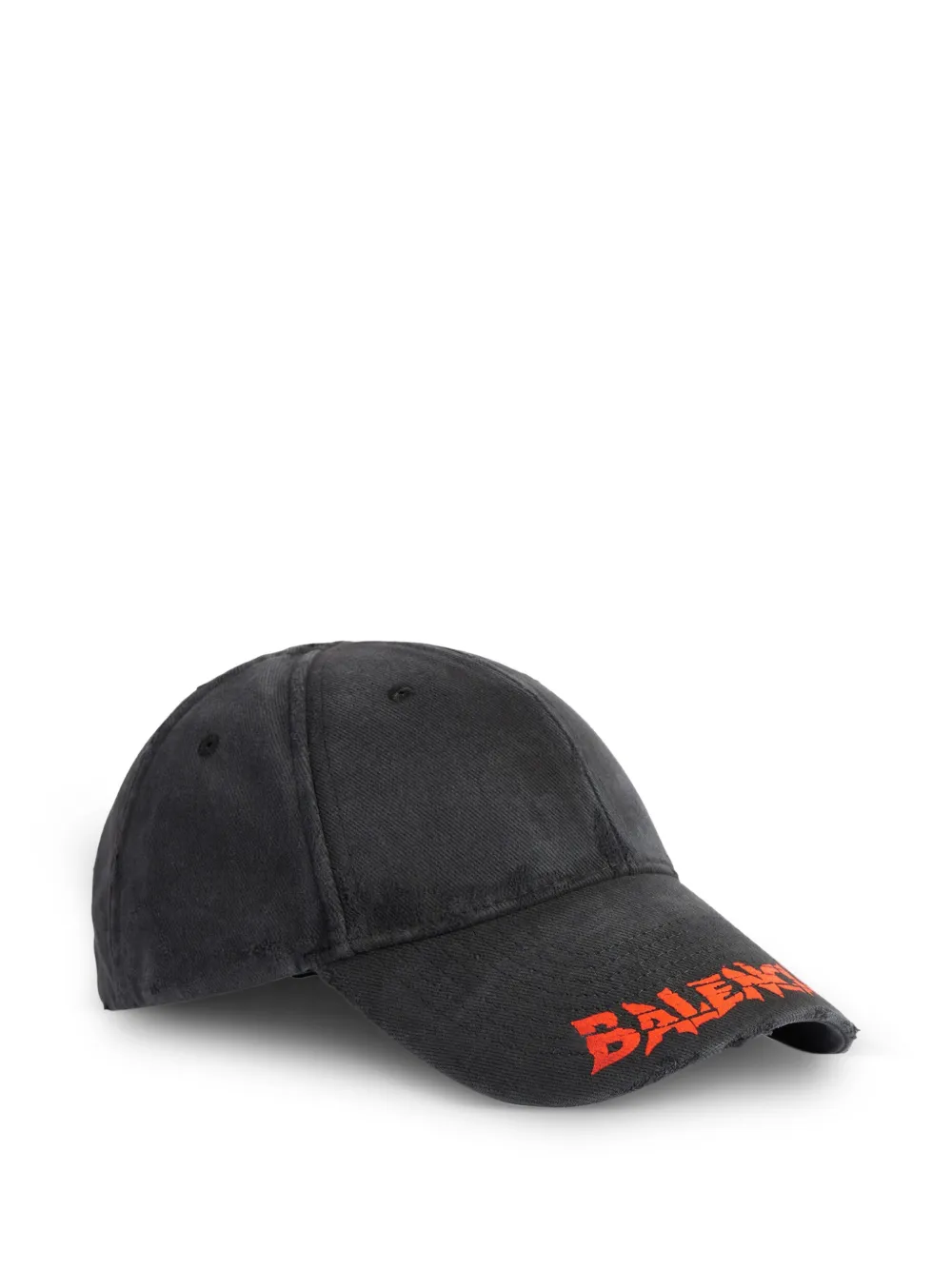 Balenciaga Honkbalpet met logopatch Grijs