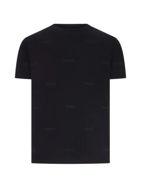 Gucci logo-intarsia T-shirt