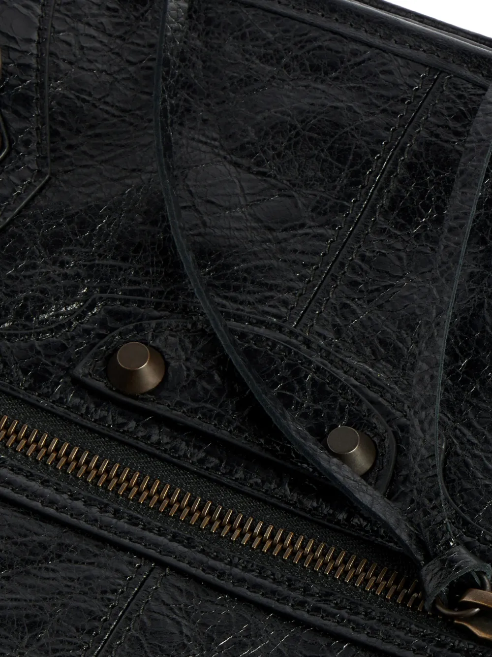 Balenciaga Kleine Le City Flap messengertas Zwart