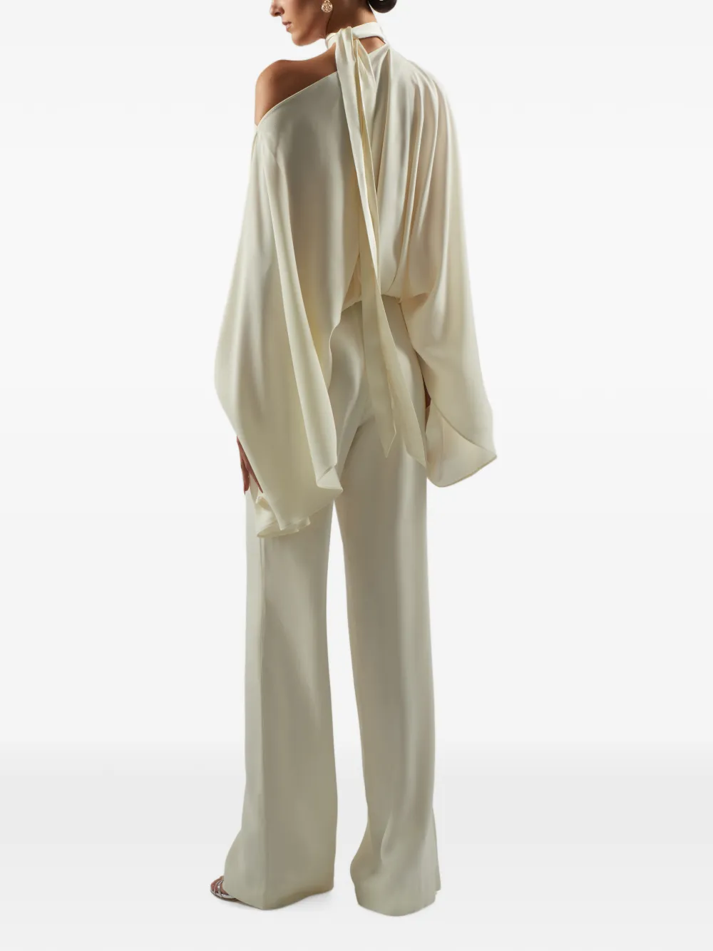 Taller Marmo Brooks palazzo jumpsuit Beige
