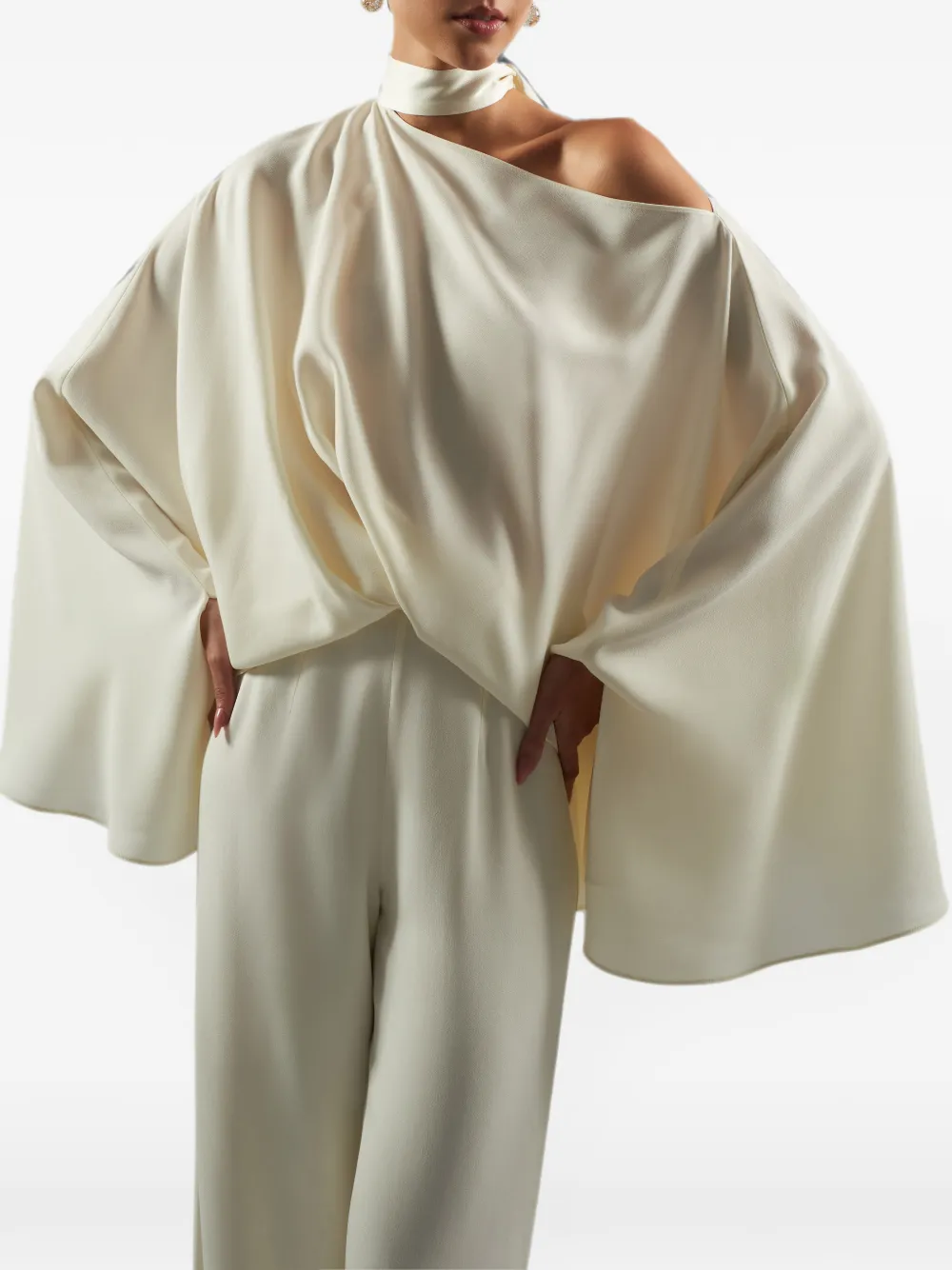 Taller Marmo Brooks palazzo jumpsuit Beige