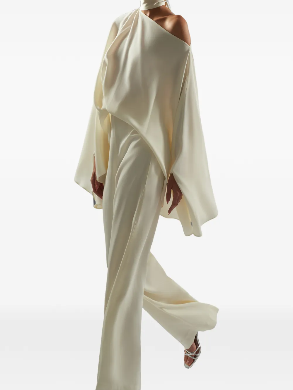 Taller Marmo Brooks palazzo jumpsuit Beige