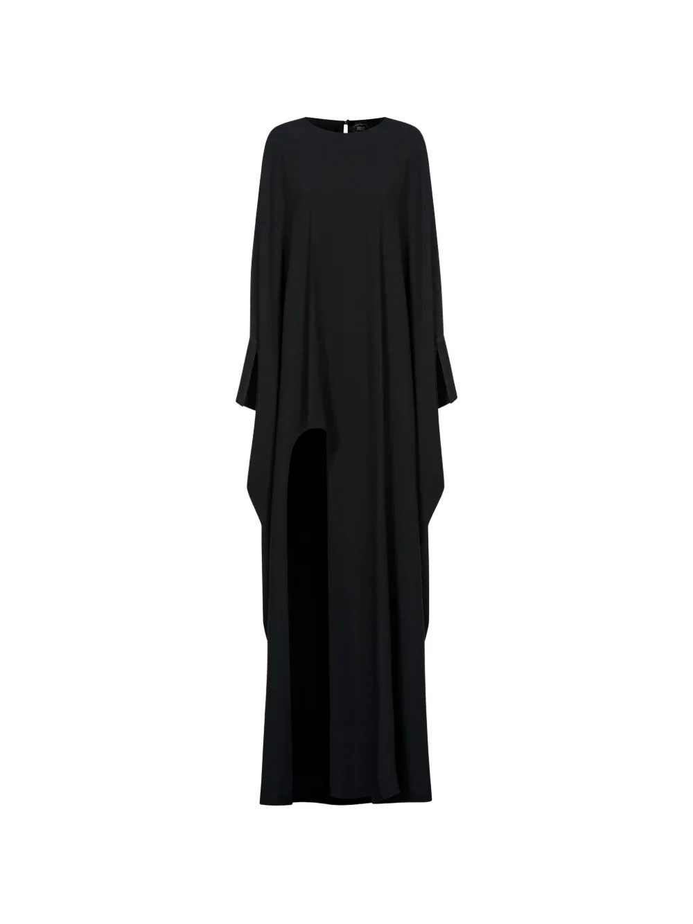 Taller Marmo Namib asymmetric kaftan dress - Schwarz