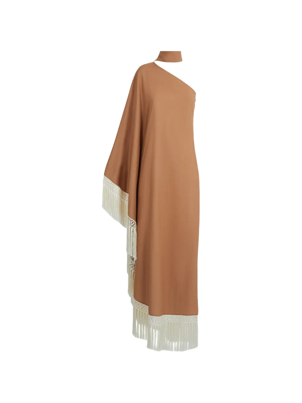 Taller Marmo Andes fringe-trimmed maxi dress - Braun
