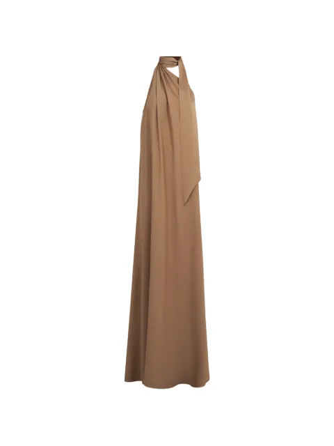Taller Marmo Astor halterneck maxi dress