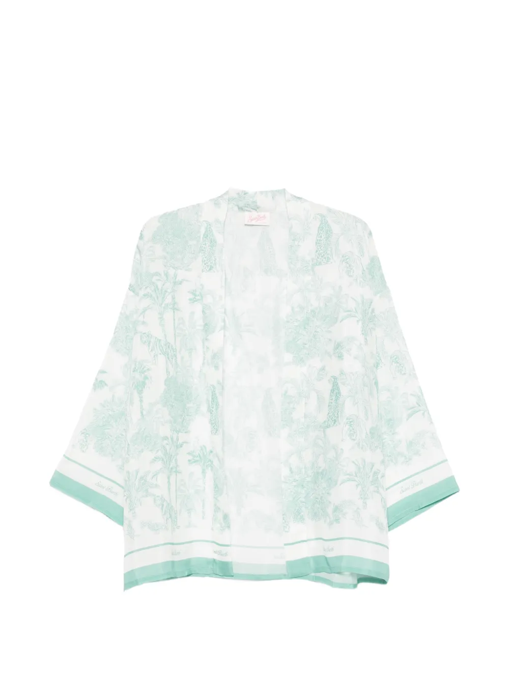 MC2 Saint Barth Carly jungle-print kimono · XS