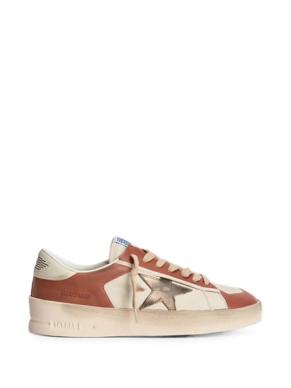 Golden Goose Stardan star-patch sneakers - Toni neutri