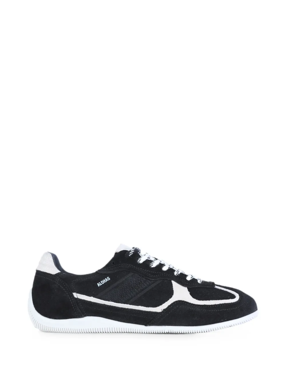 ALOHAS suede panelled sneakers - Schwarz