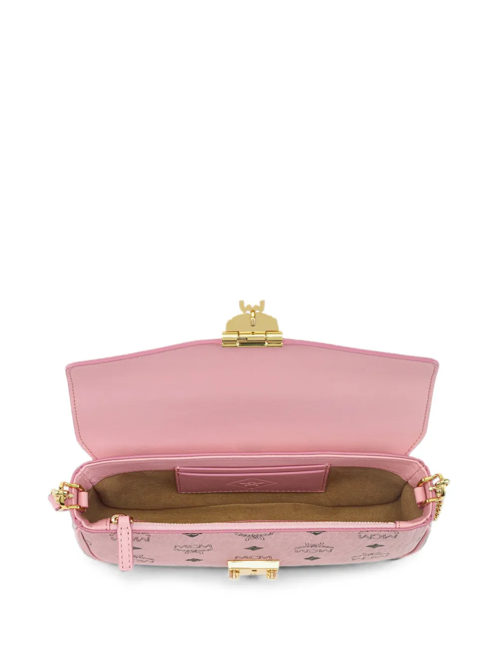 MCM medium Tracy Visetos crossbodytas Roze