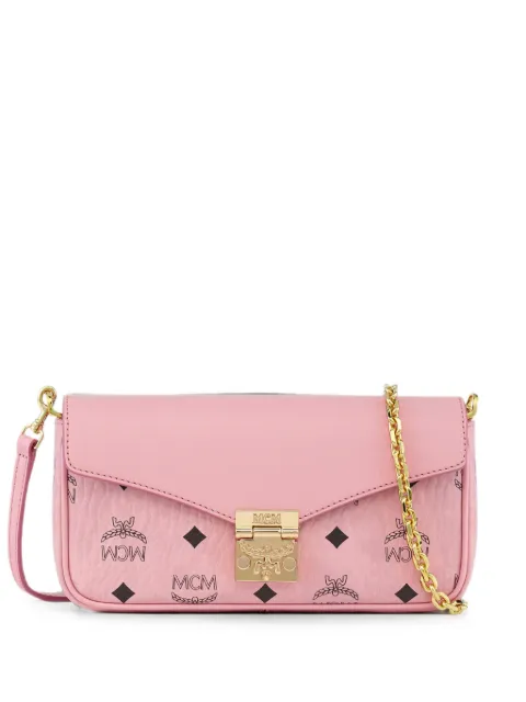 MCM medium Tracy Visetos cross body bag