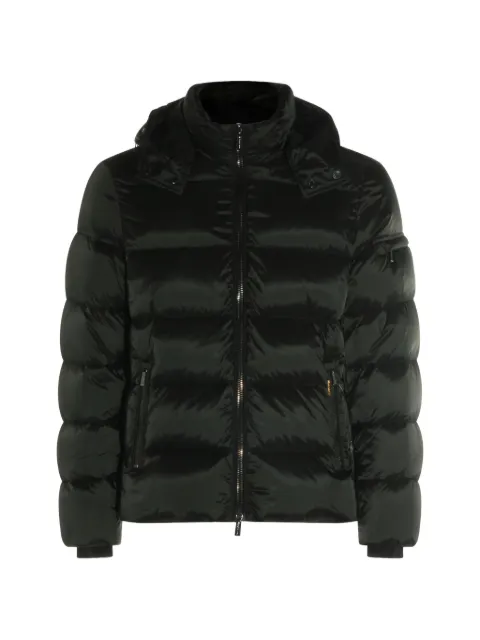 Moorer padded hooded jacket